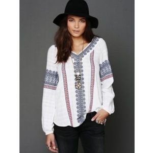 Free People All Roads Tunic Top